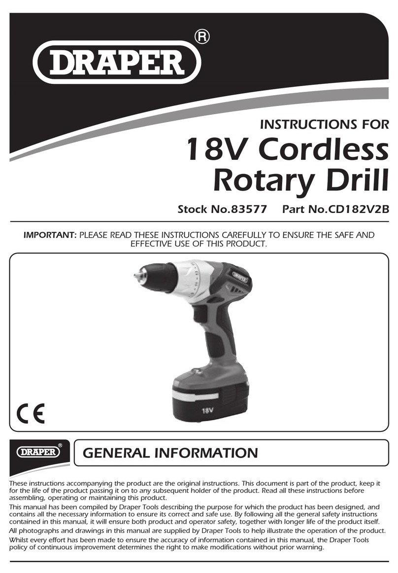 Draper CD182V2B instructions