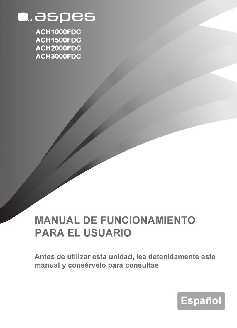 Aspes ACH2000FDC user manual