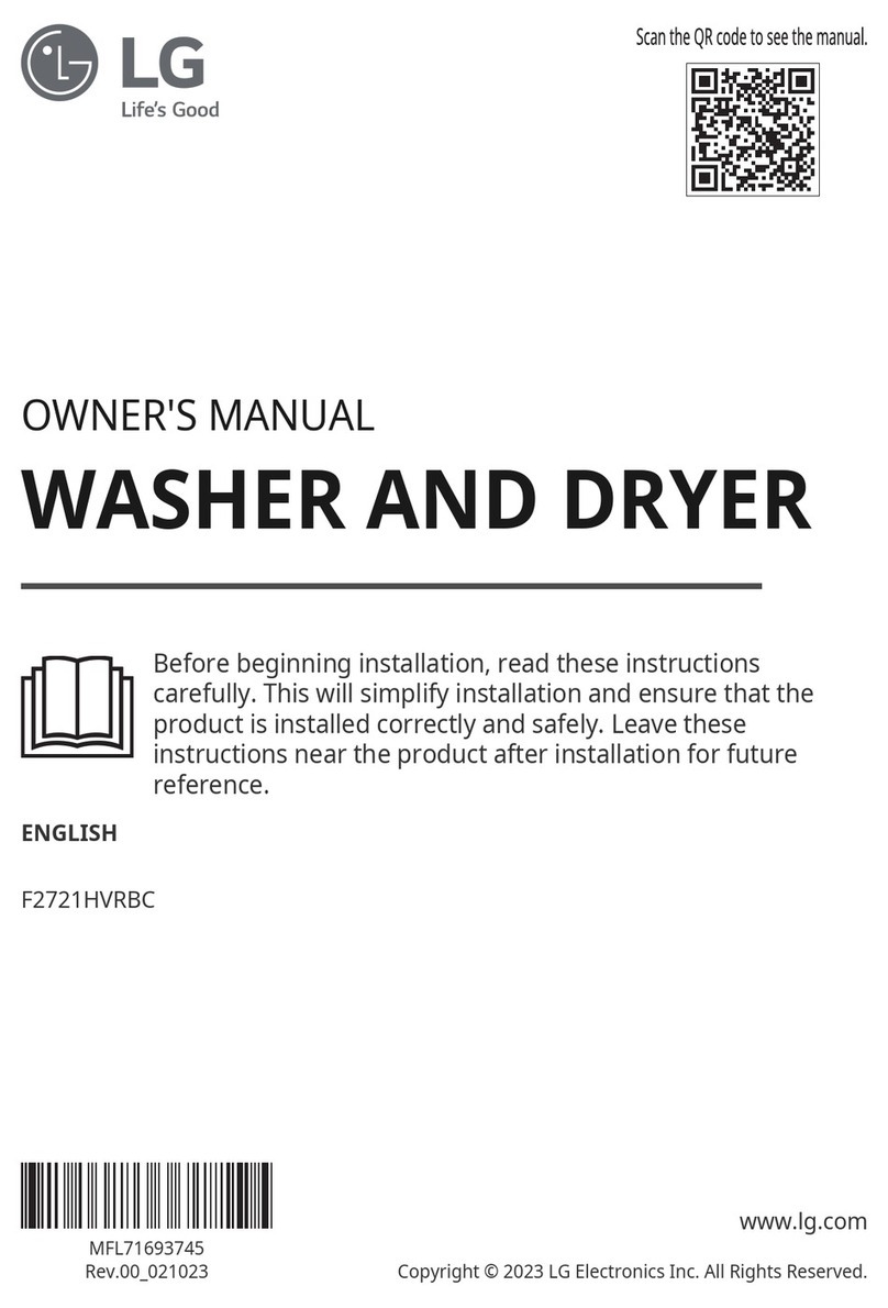 LG F2721HVRBC User manual