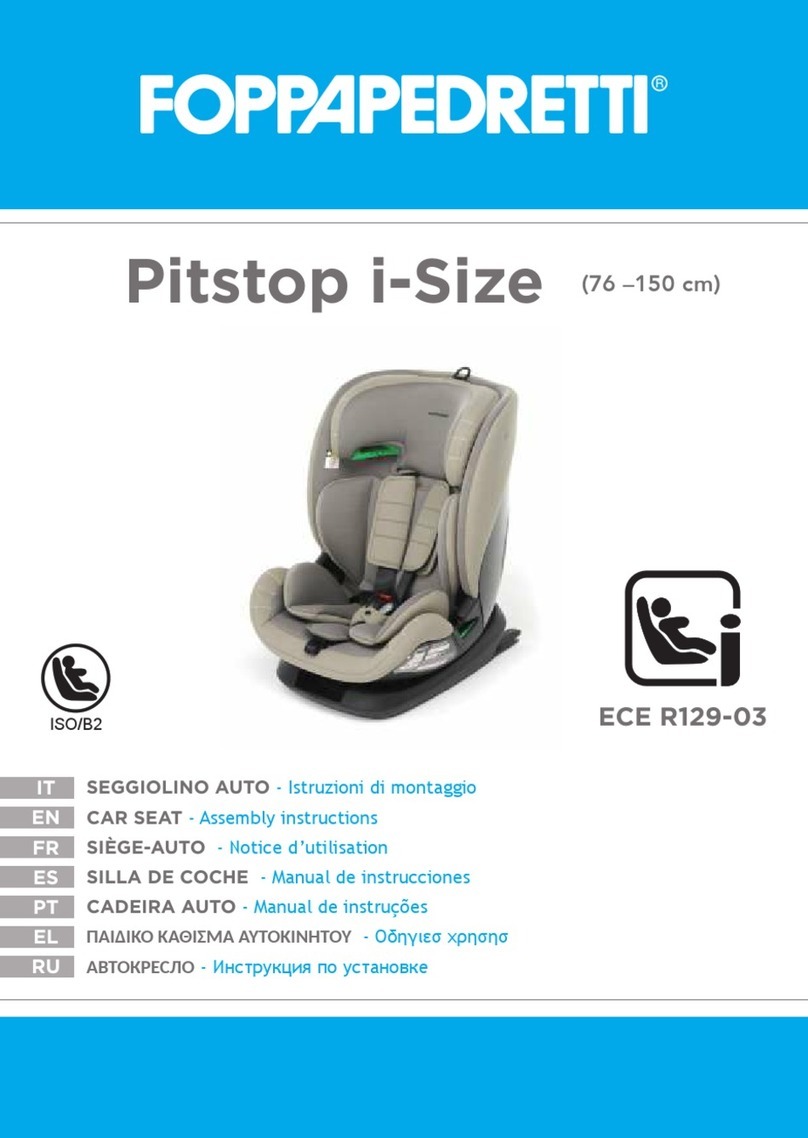 Foppapedretti Pitstop i-Size User manual