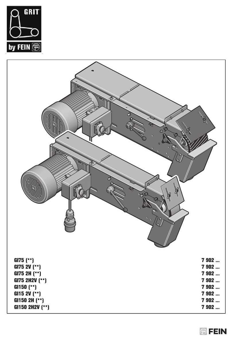 Fein GRIT GI75 2V Series User manual