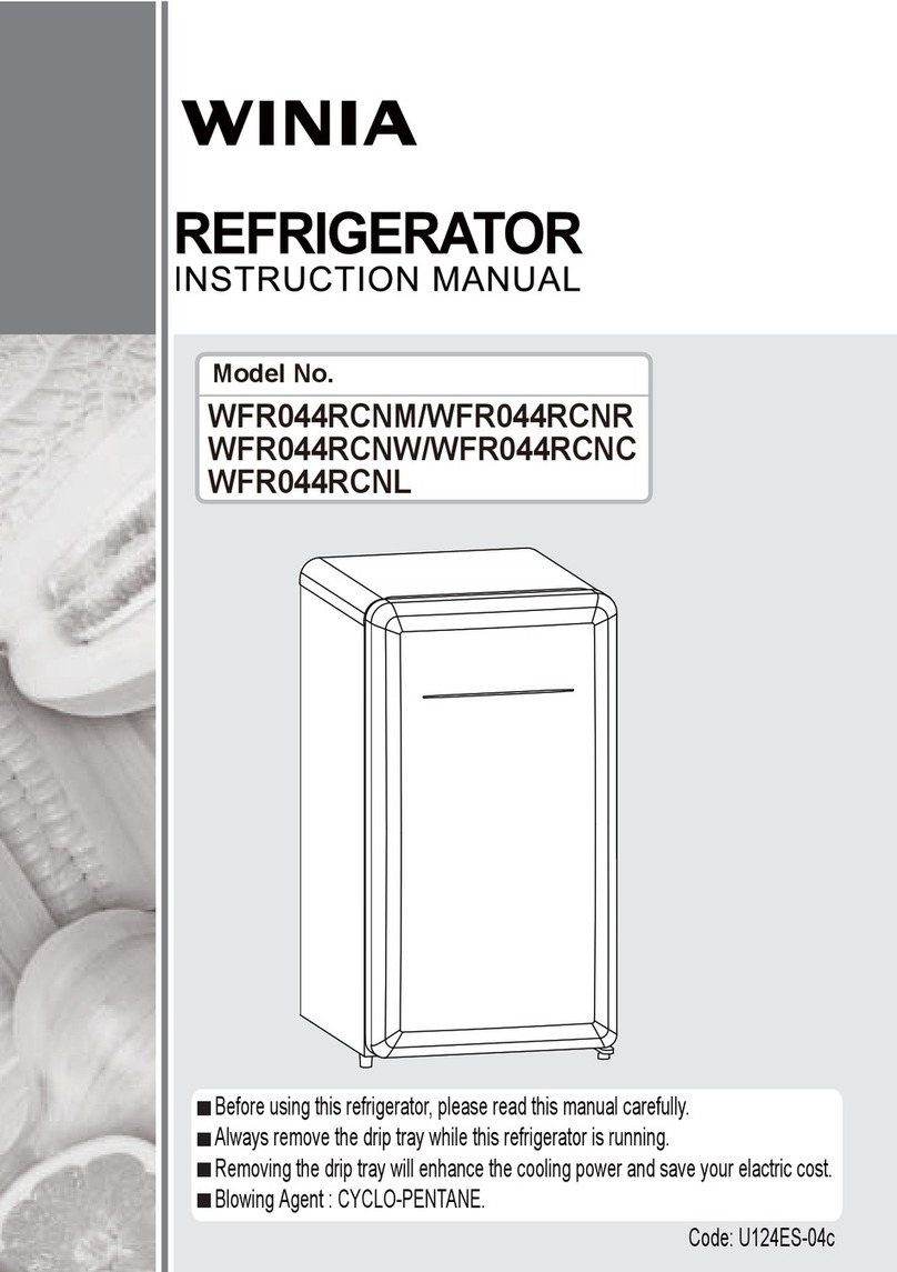 WINIA WFR044RCNM User manual