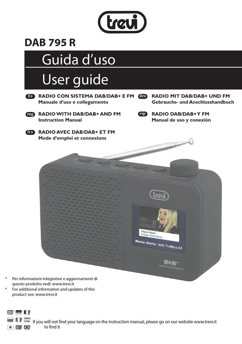 Trevi DAB 795 R User manual