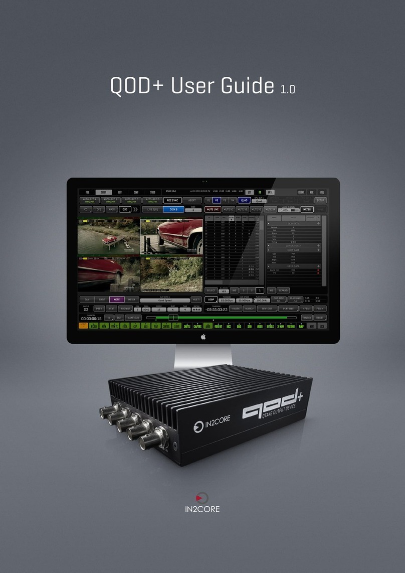 IN2CORE QOD+ User manual