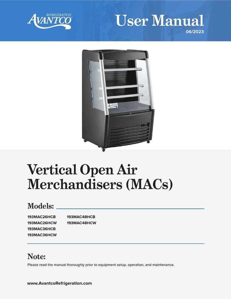 Avantco 193MAC26HCB user manual