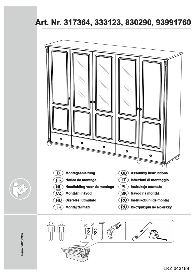 Home affaire Tessin 317364 User manual Home affaire Tessin 317364 User manual