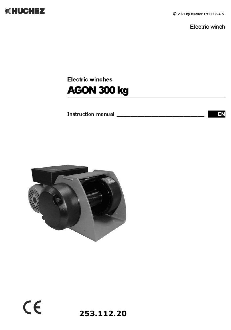 Huchez AGON300 kg instruction manual