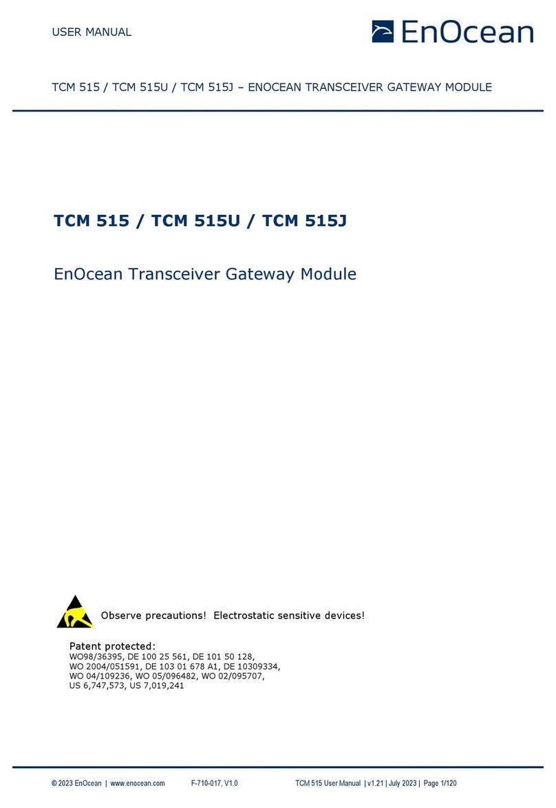 EnOcean TCM 515J user manual