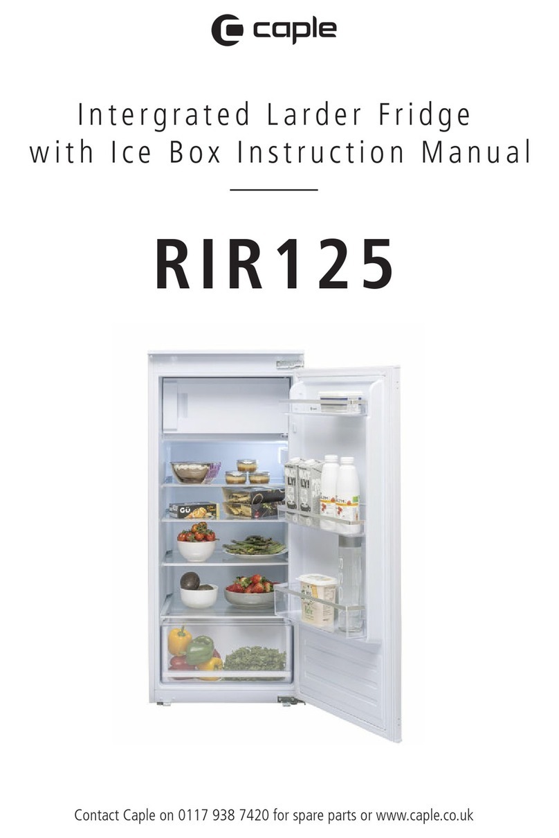 Caple RiR125 instruction manual