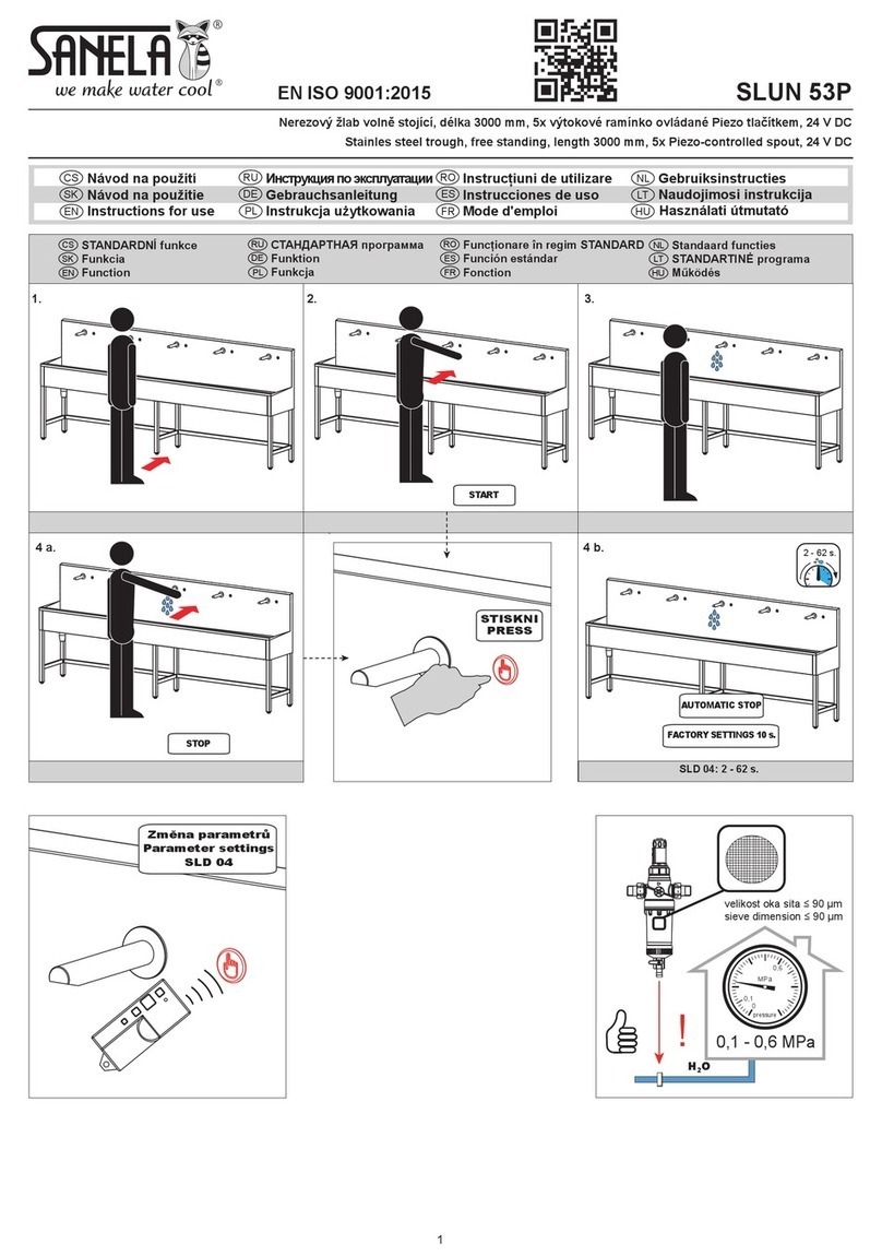 Sanela SLUN 53P Instructions for use Sanela SLUN 53P Instructions for use