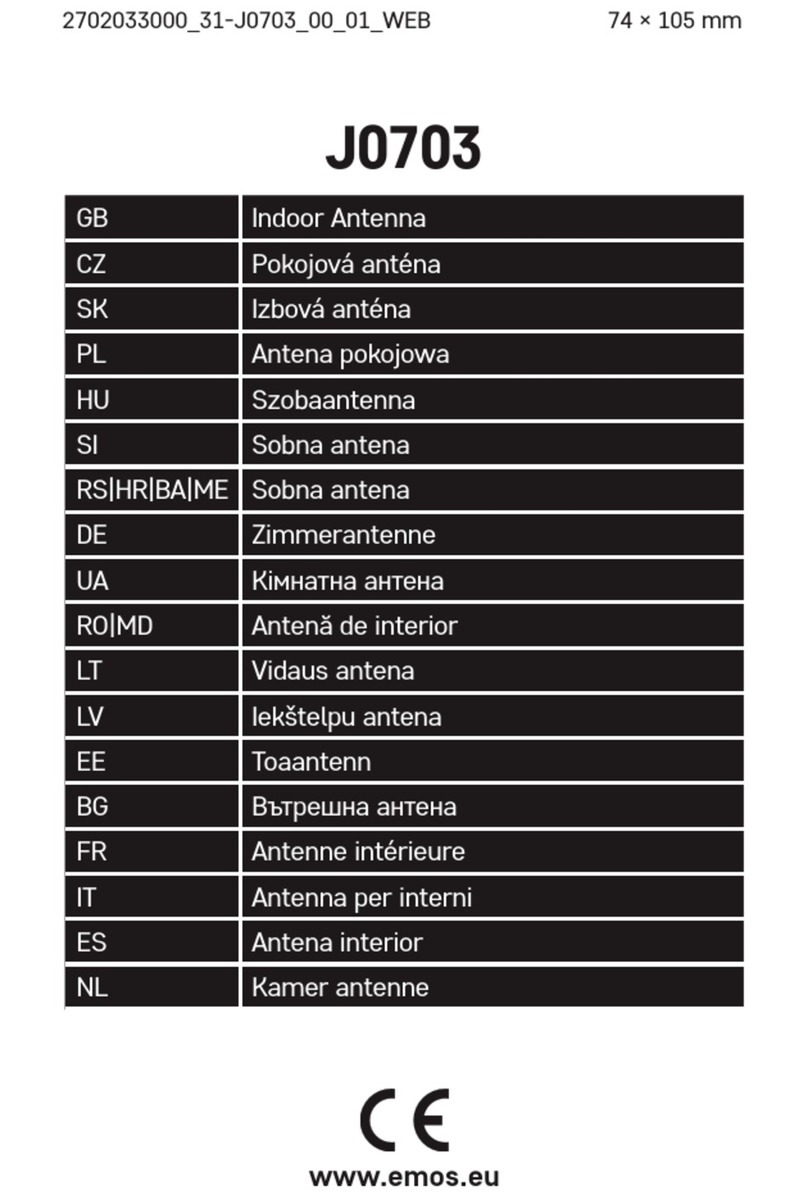 Emos J0703 manual