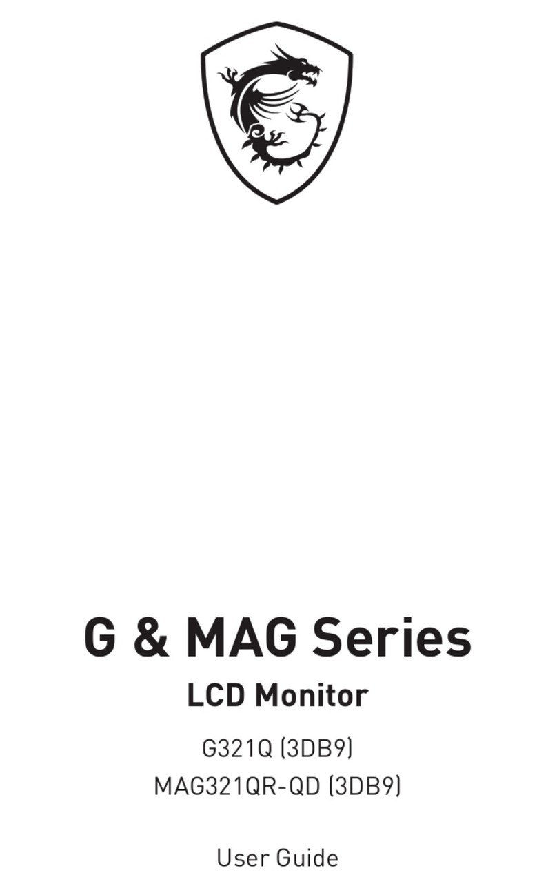 MSI G321Q (3DB9) user guide