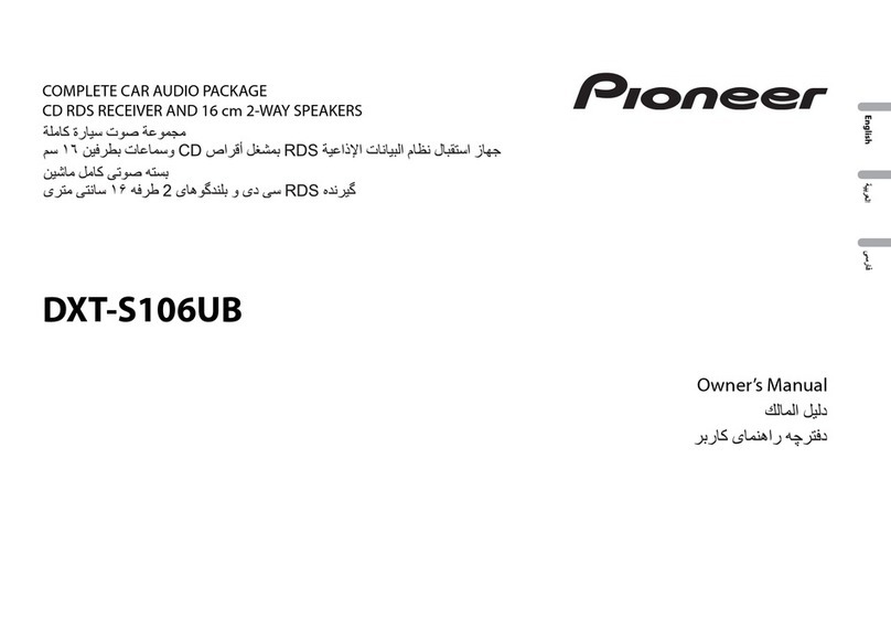 Pioneer DXT-S106UB User manual