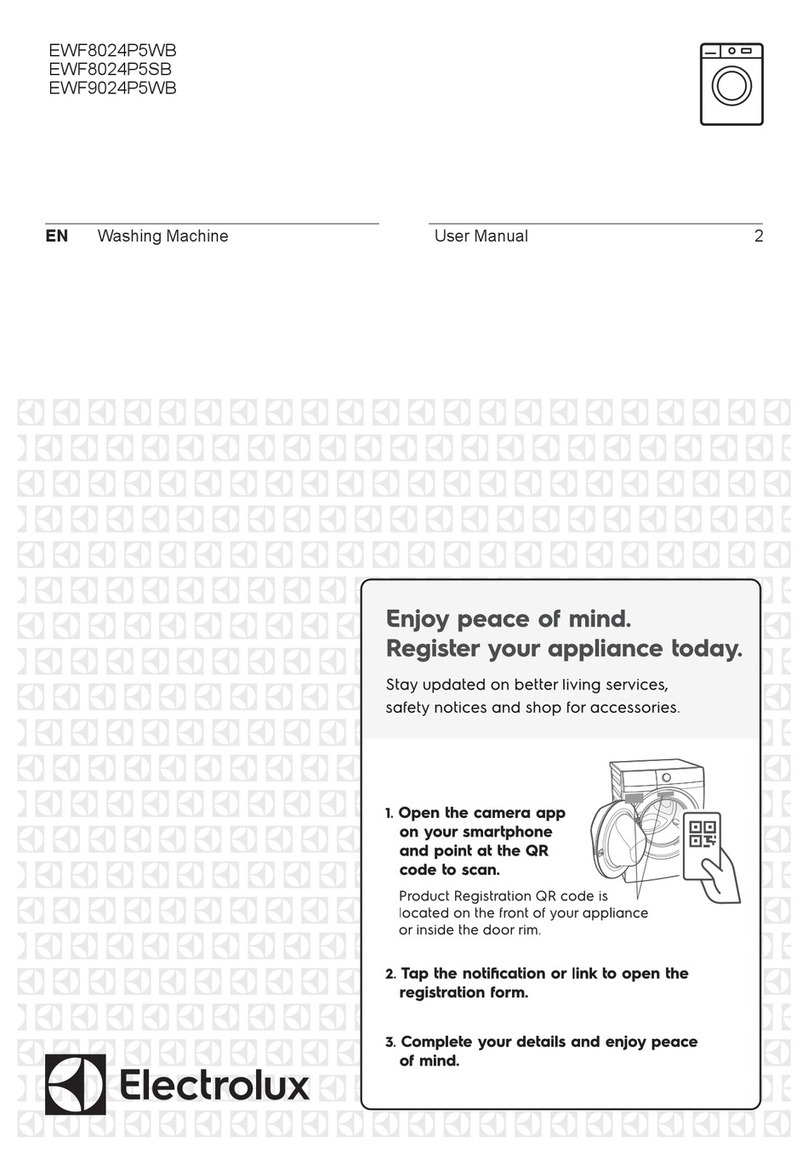 AEG EWF8024P5WB User manual