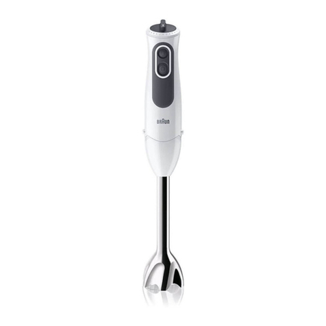 Braun Multiquick 3 MQ 3137WH User manual