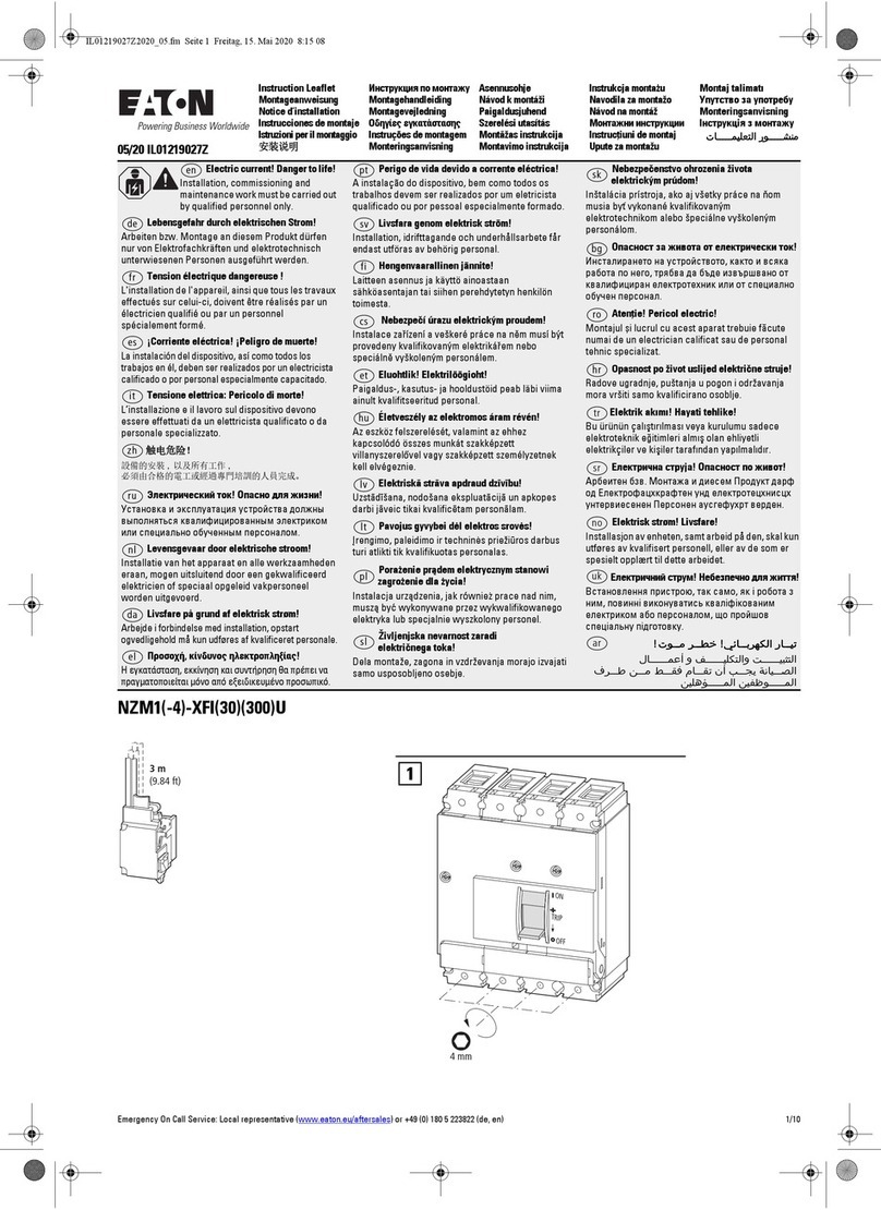 Eaton NZM1-XFI30U Manual