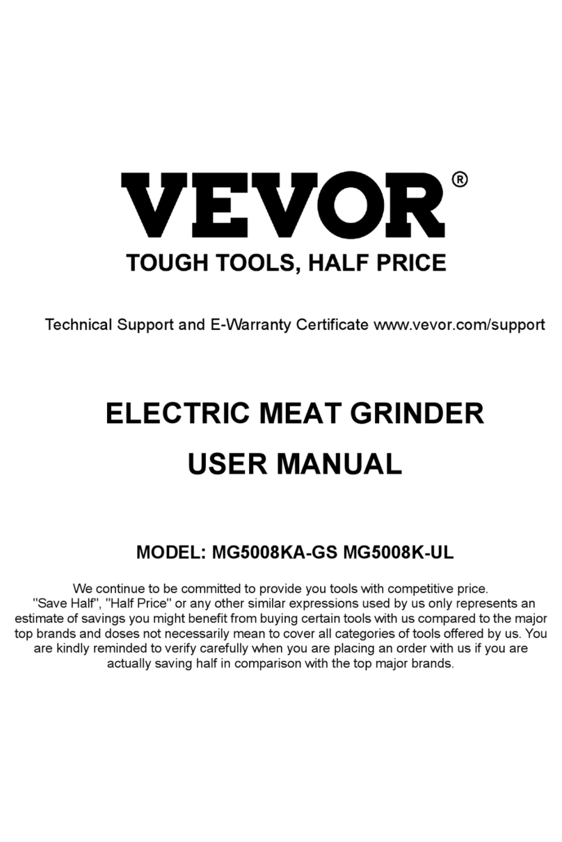 VEVOR MG5008KA-GS user manual