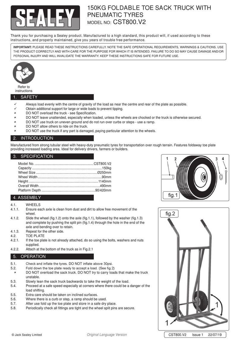 Sealey CST800.V2 User manual