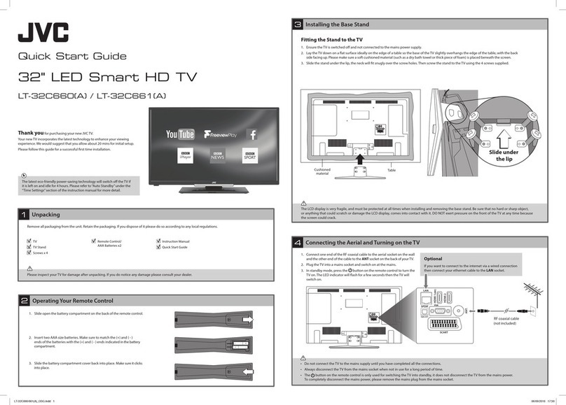 JVC LT-32C660 User manual