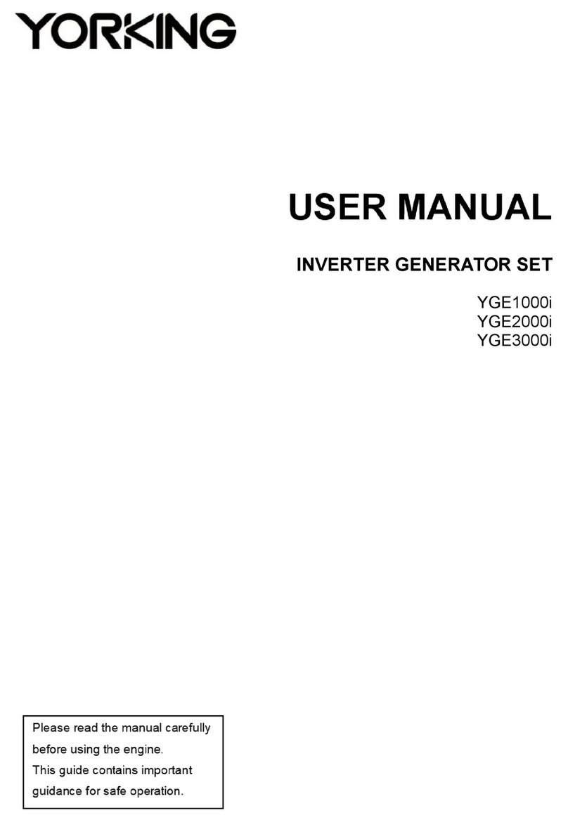 YORKING YGE1000i User manual