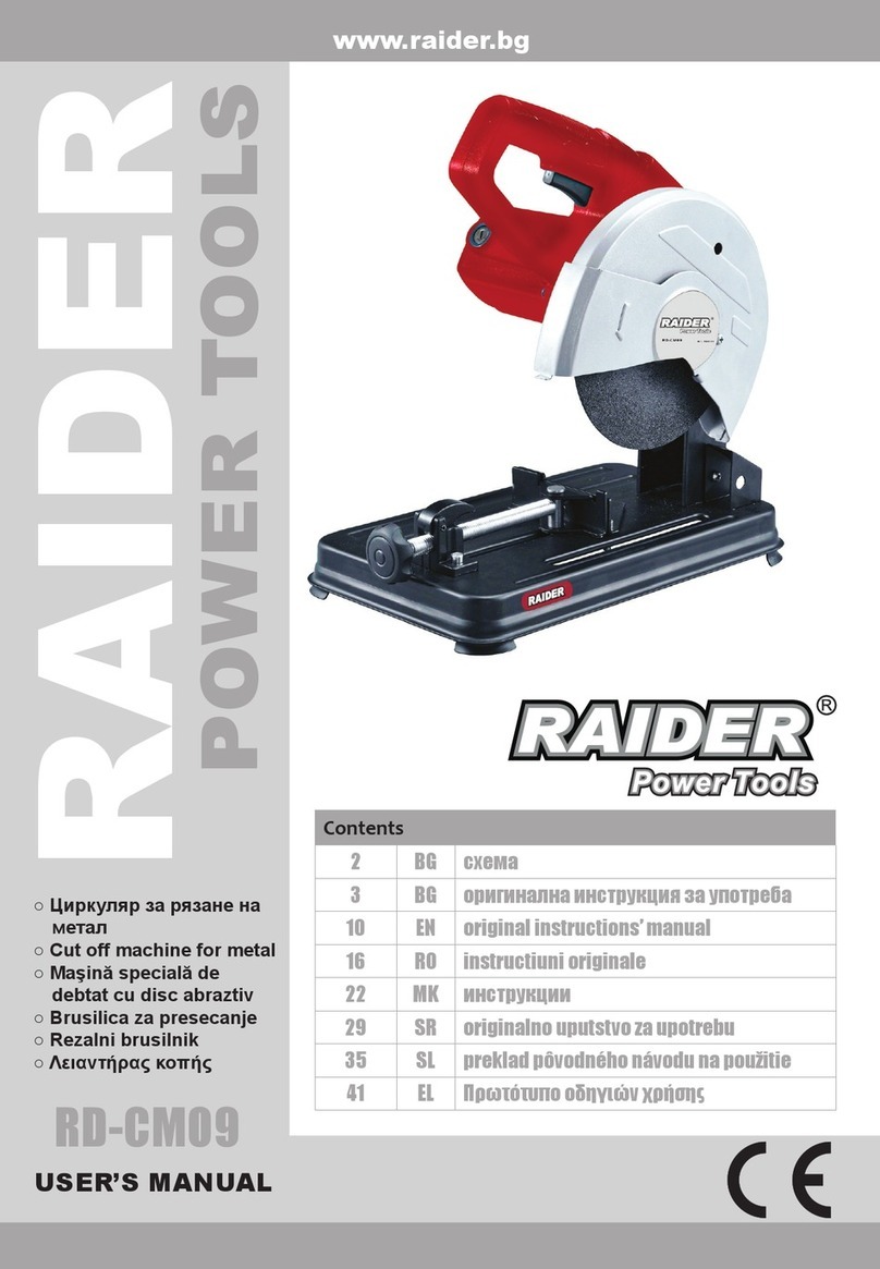 Raider RD-CM09 User manual