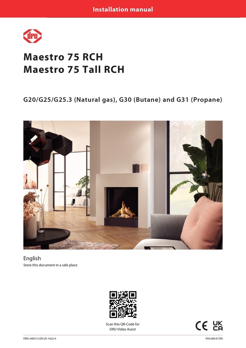 Dru Maestro 75 RCH User manual Dru Maestro 75 RCH User manual