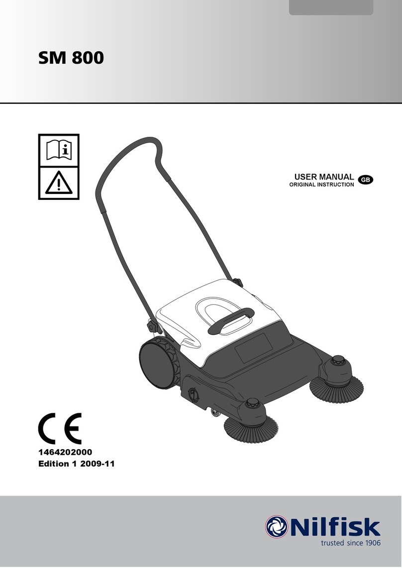 Nilfisk-Advance SM 800 user manual