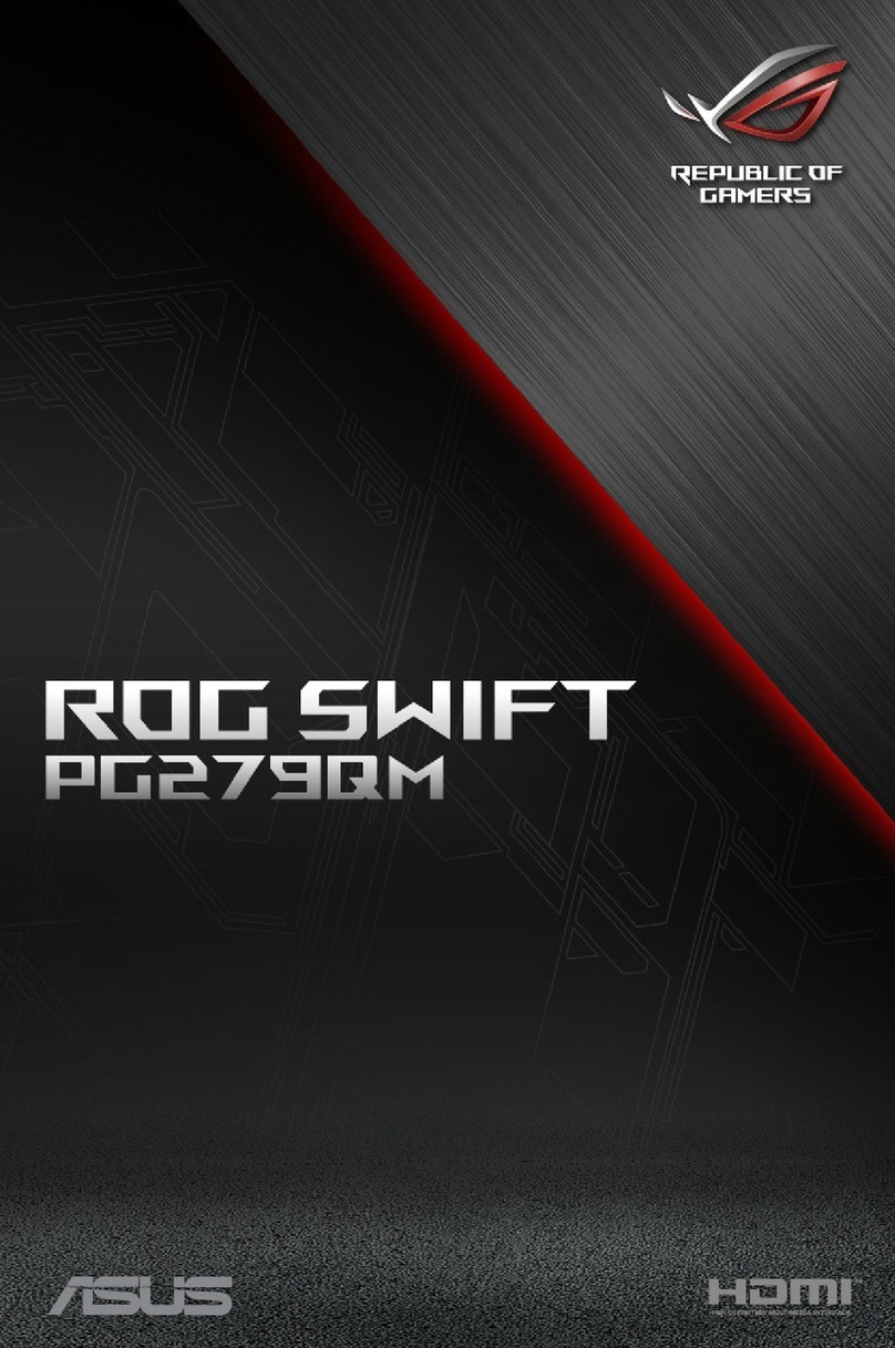 Asus ROG SWIFT PG279QM User manual