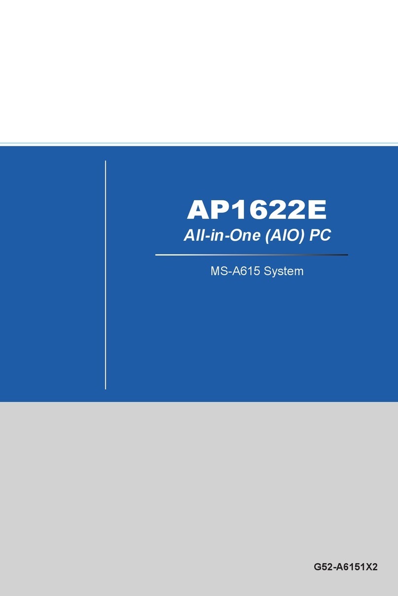 MSI AP1622E User manual MSI AP1622E User manual