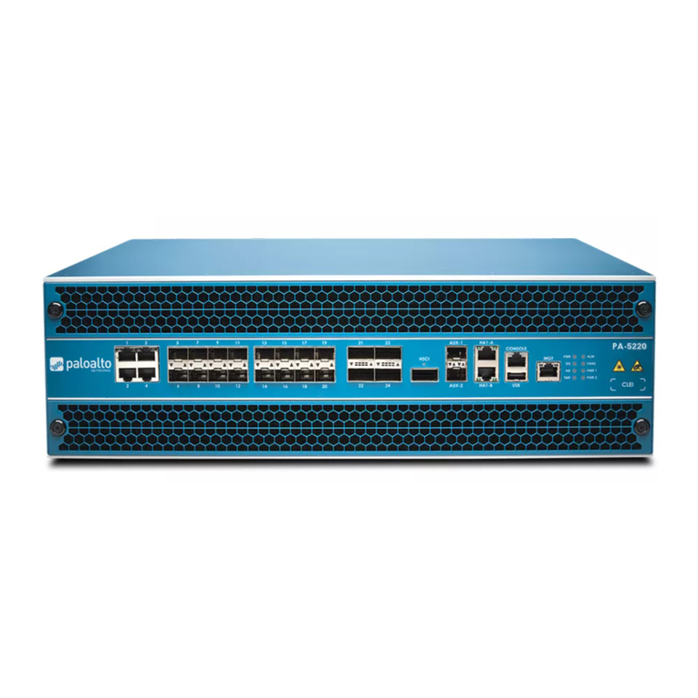 PaloAlto Networks PA-5200 Series User manual