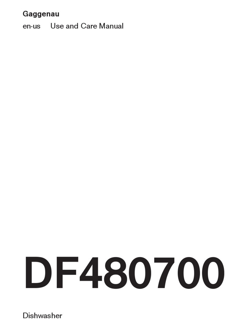 Gaggenau DF480700 User manual