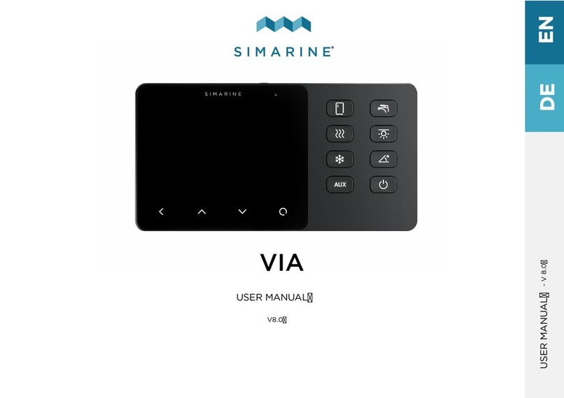 SIMARINE VIA User manual