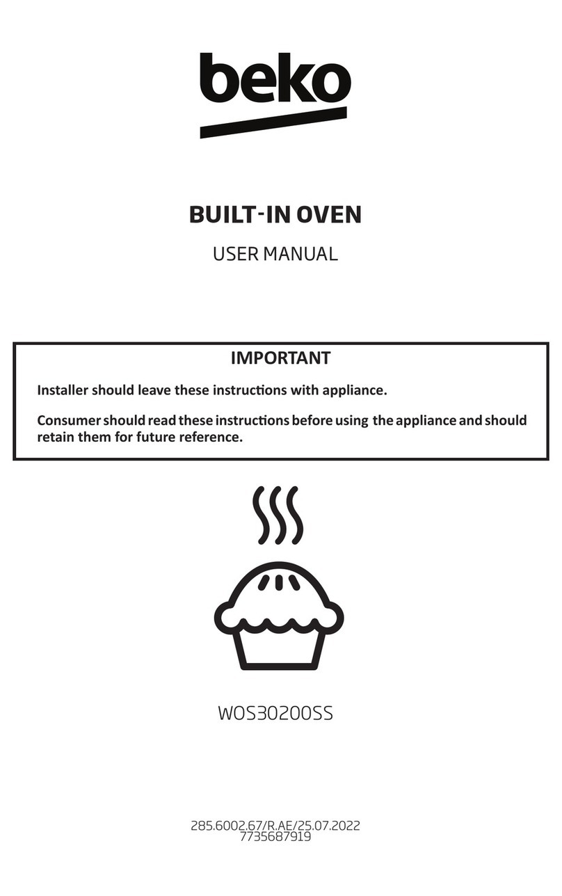 Beko WOS30200SS User manual