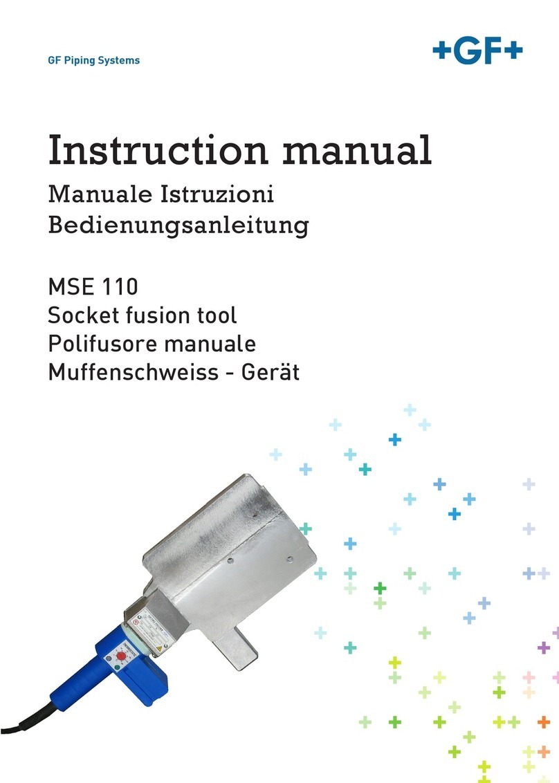 GF MSE 110 User manual