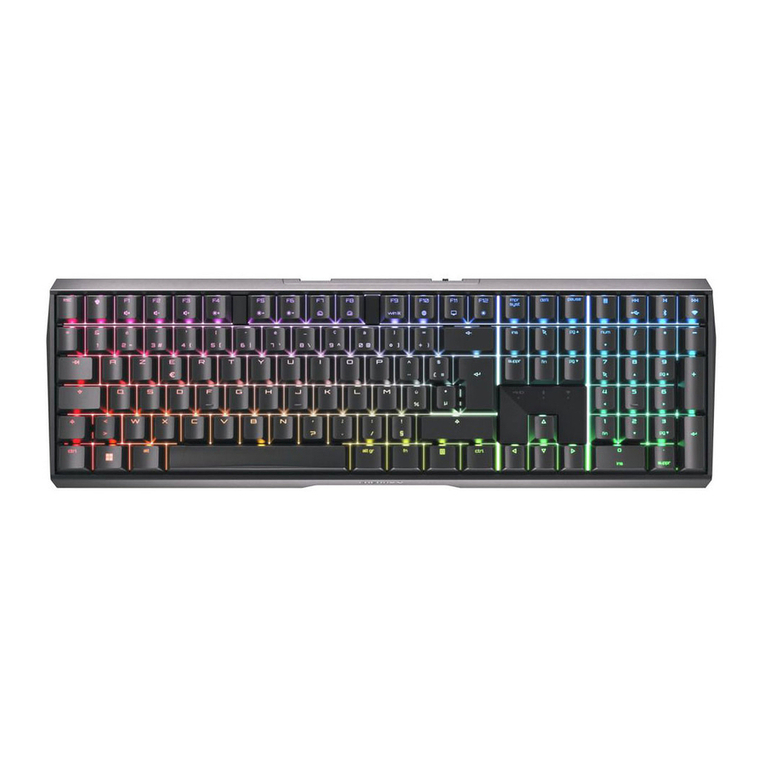 Cherry MX 3.0S Wireless user manual
