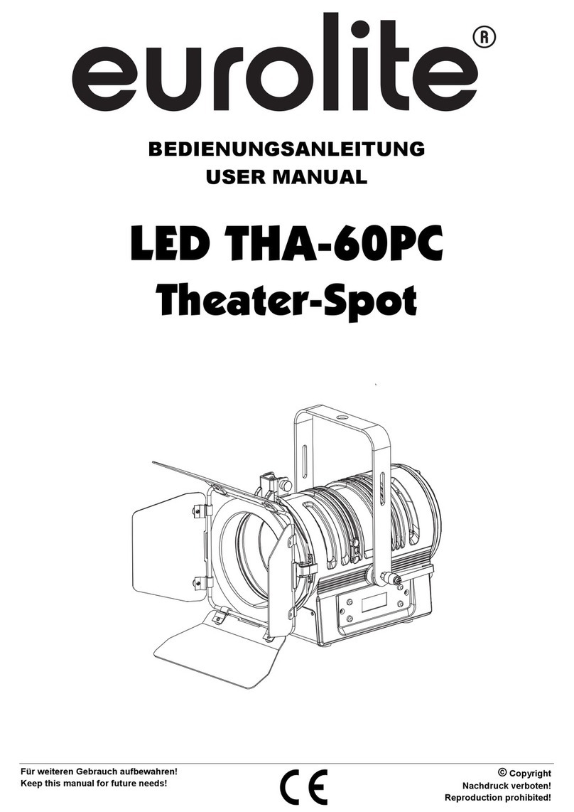 EuroLite LED THA-60PC user manual