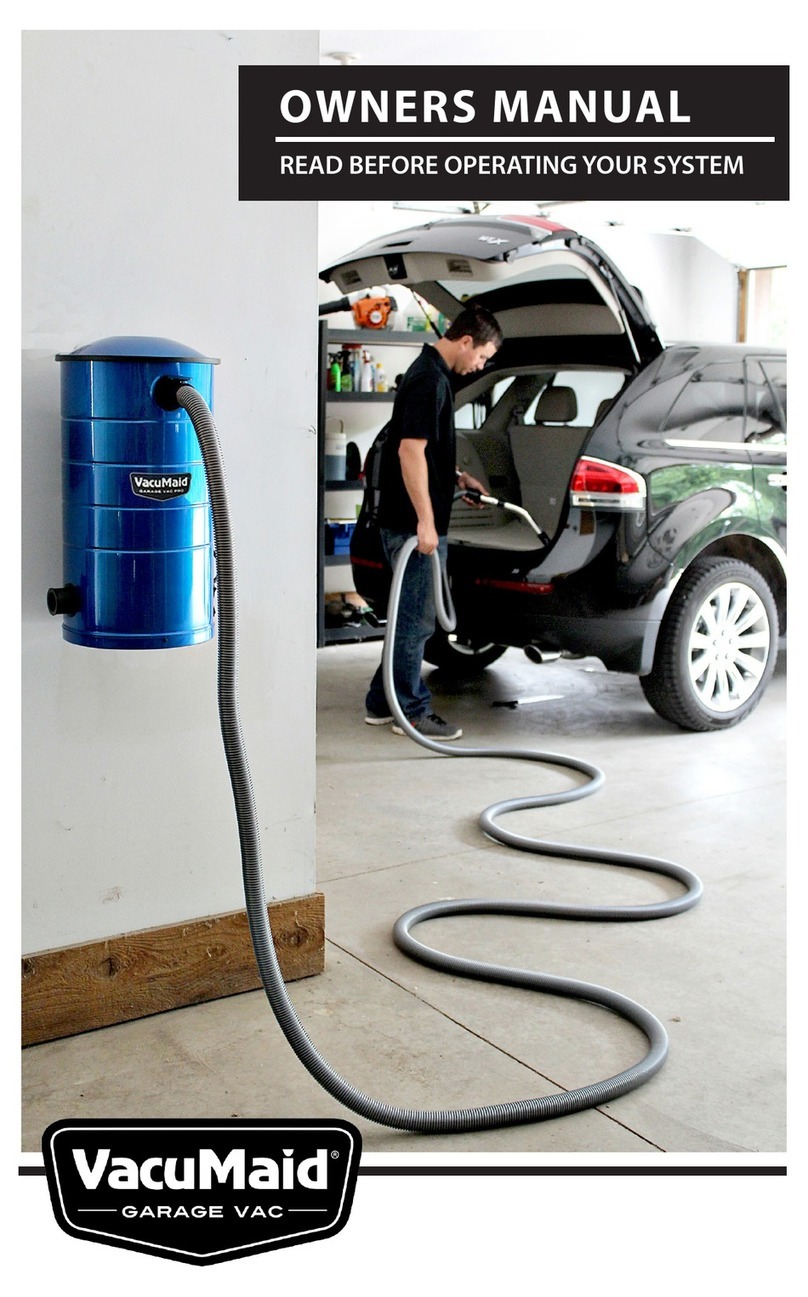 VacuMaid GV30 owner's manual