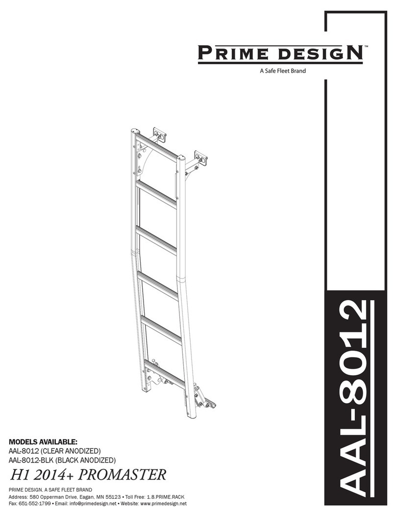 Safe Fleet PRIME DESIGN AAL-8012-BLK User manual