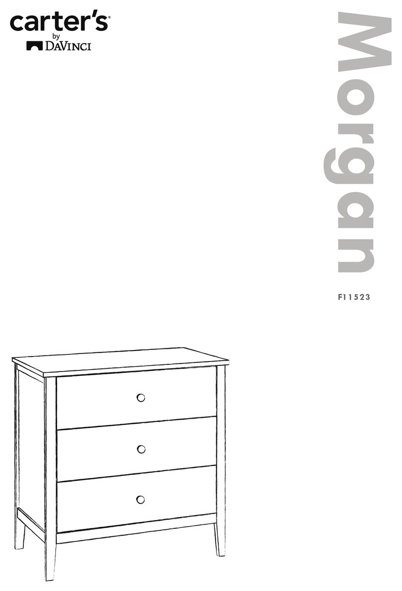 DaVinci Carter's Morgan F11523 User manual