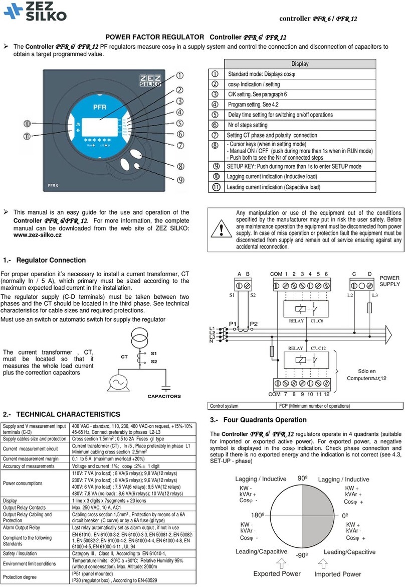 ZEZ SILKO PFR 6 manual
