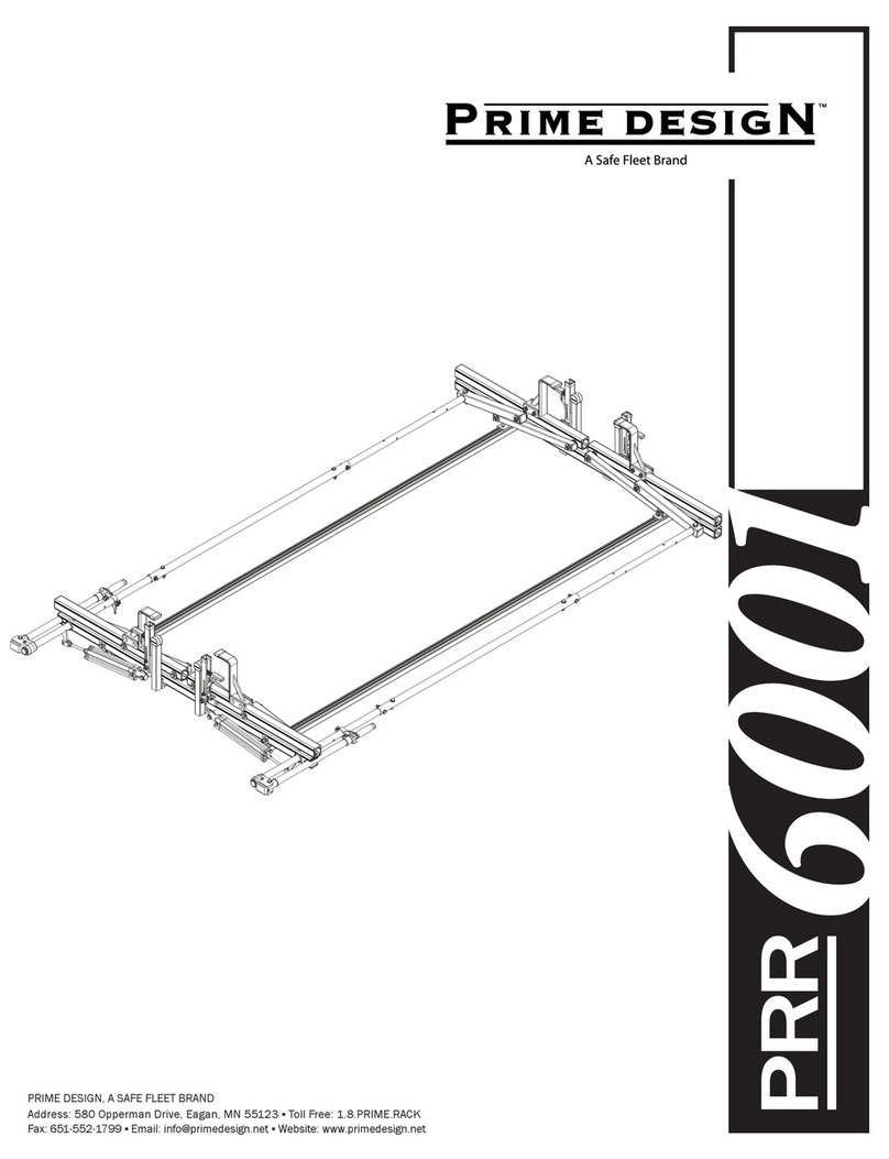 Safe Fleet PRIME DESIGN PRR-6001 User manual
