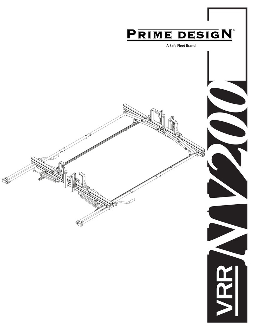 Safe Fleet PRIME DESIGN VRR-NV200 User manual