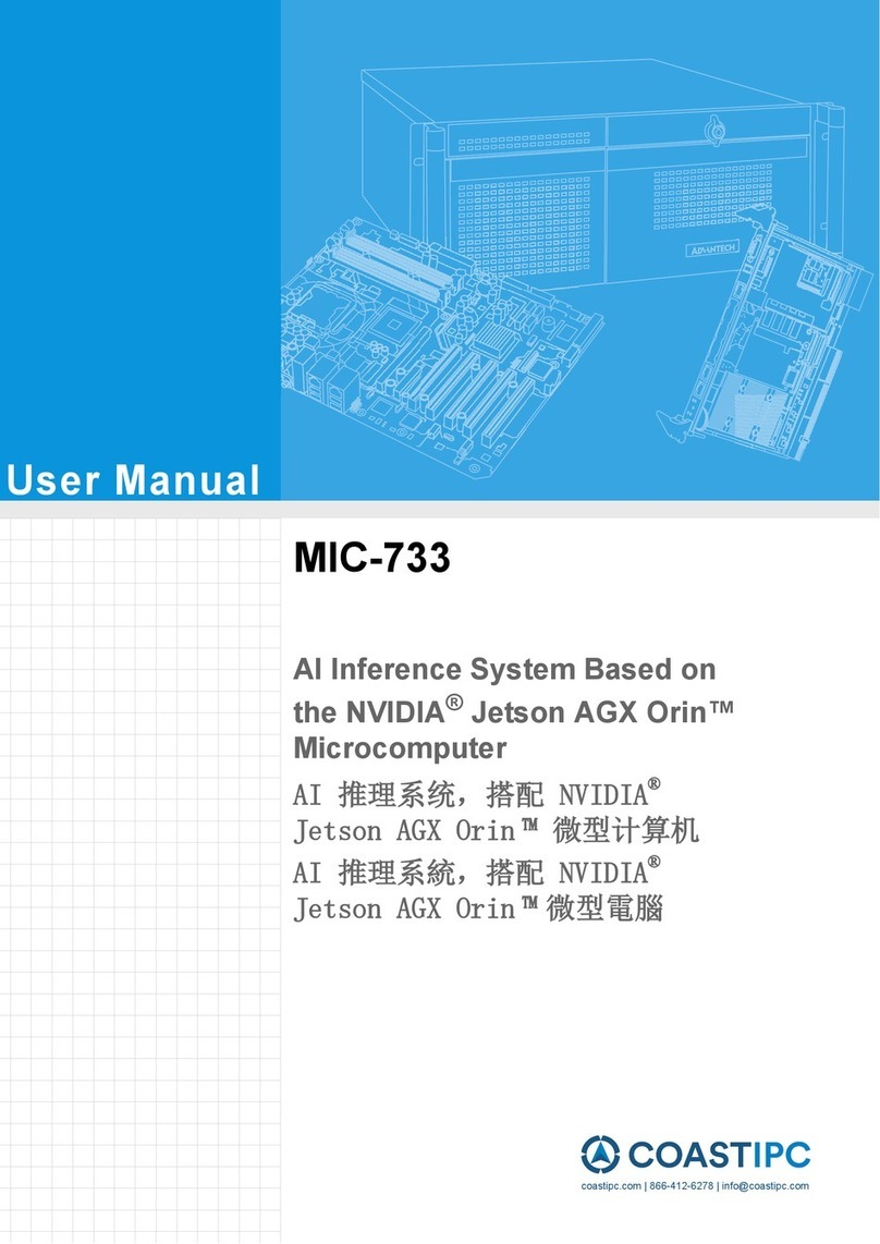 COASTIPC MIC-733 user manual