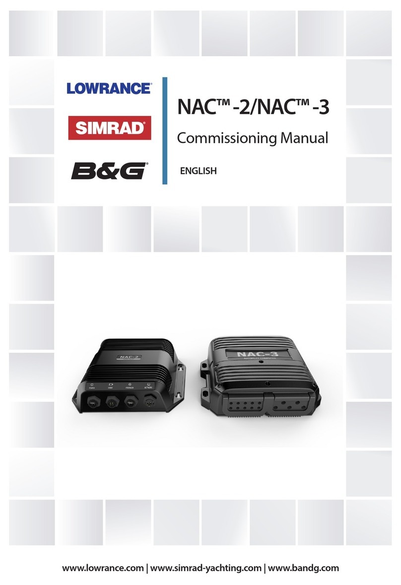 Navico NAC-2 Commissioning manual