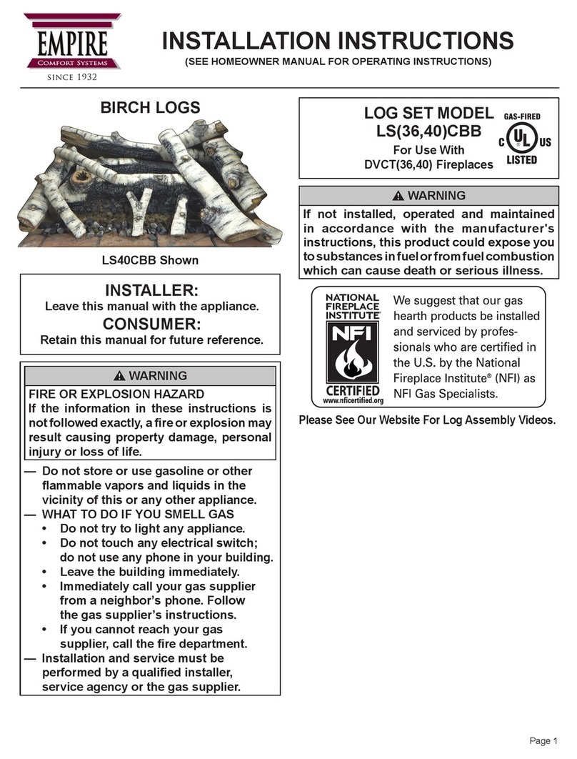 Empire LS40CBB installation instructions Empire LS40CBB installation instructions