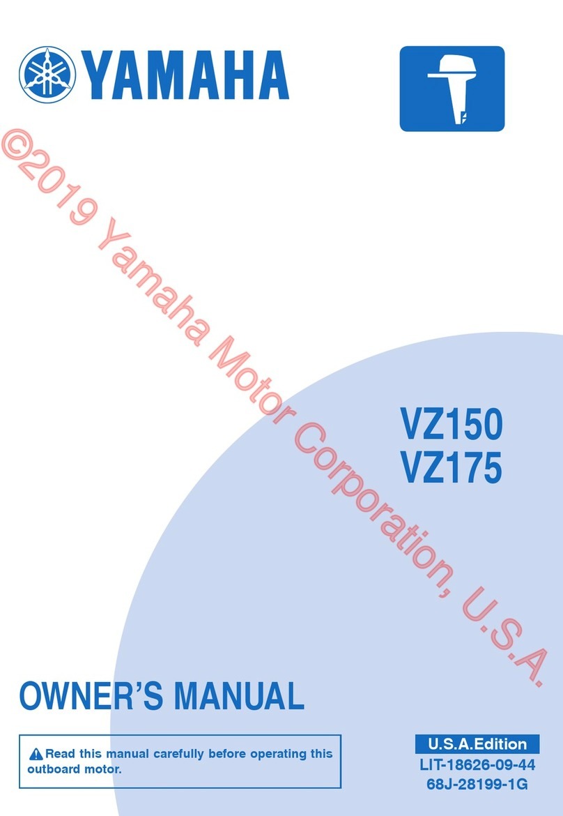 Yamaha VZ175 User manual