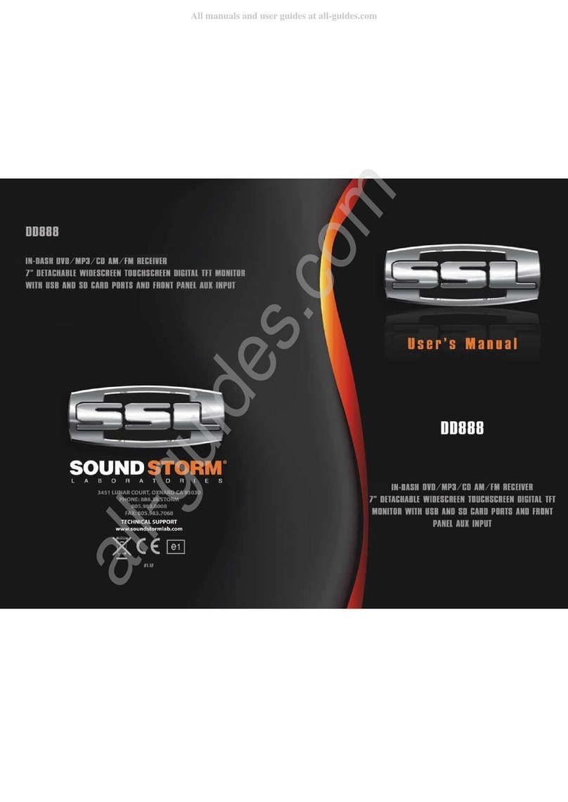 Sound Storm DD888 user manual