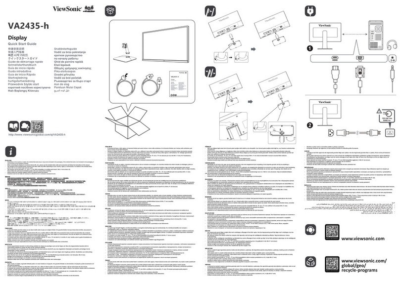 ViewSonic VA2435-h User manual