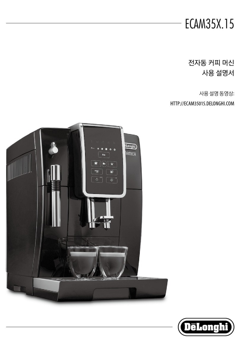 DeLonghi Dinamica ECAM350.15.B User manual