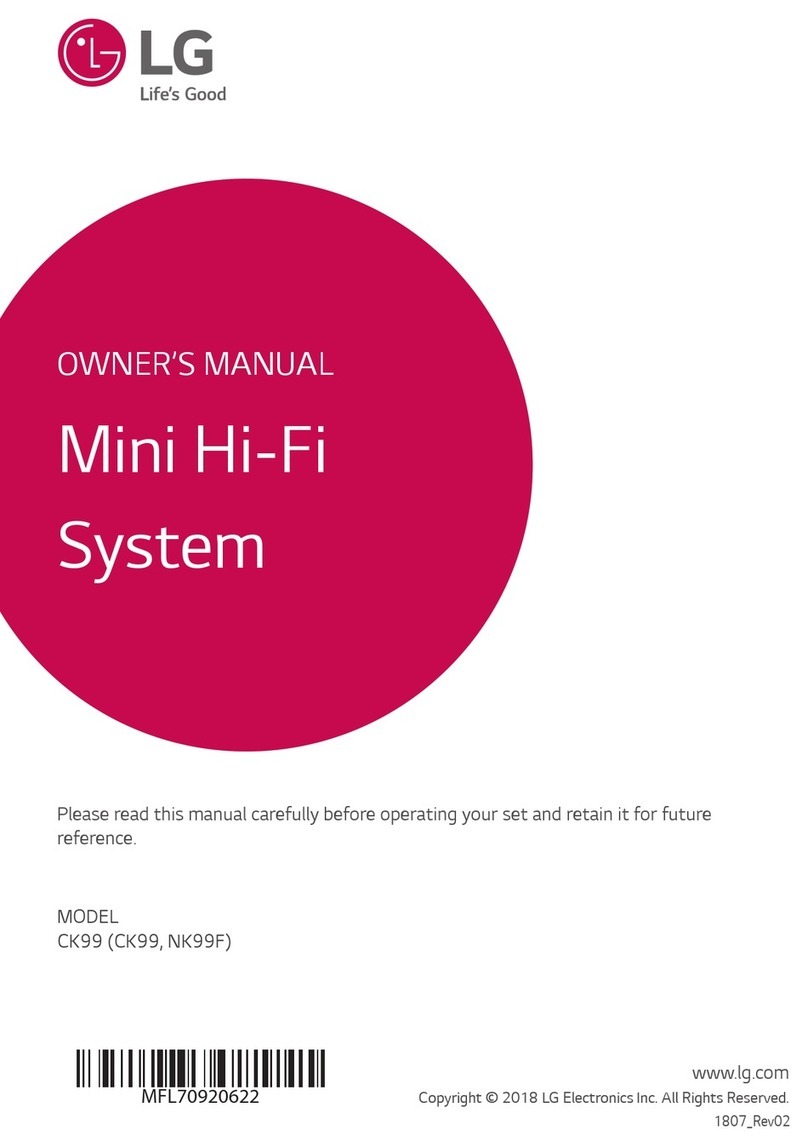LG NK99F owner's manual